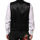 Black Wool Dress Formal Men Waistcoat Vest