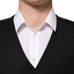 Black Wool Dress Formal Men Waistcoat Vest