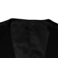 Black Wool Dress Formal Men Waistcoat Vest