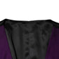 Purple Wool Dress Formal Waistcoat Vest