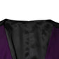 Purple Wool Dress Formal Waistcoat Vest