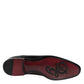 Men Dress Black Calfskin Leather Derby Shoes