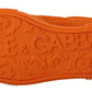 Orange Leather P.j. Tucker Men Sneakers Shoes