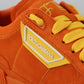 Orange Leather P.j. Tucker Men Sneakers Shoes