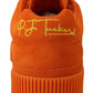 Orange Leather P.j. Tucker Men Sneakers Shoes