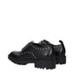 Black Leather Oxfords And Derbies