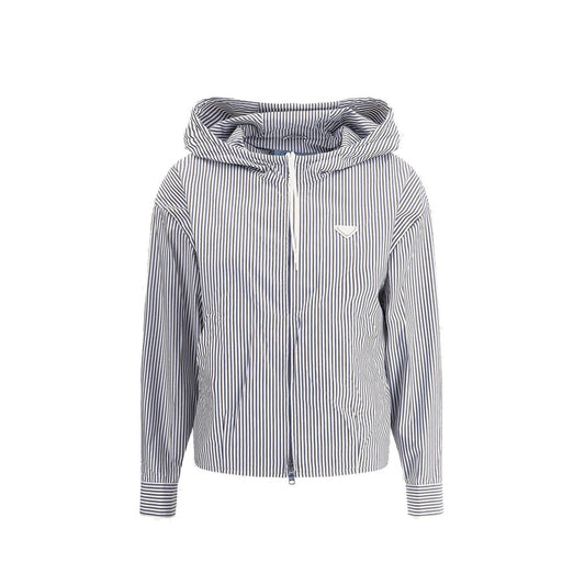 Striped hooded Jacket