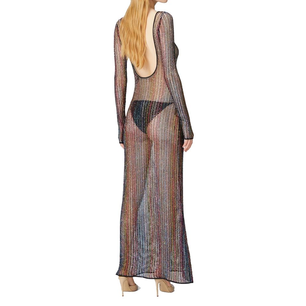 Handcrafted Knit Midi Dress