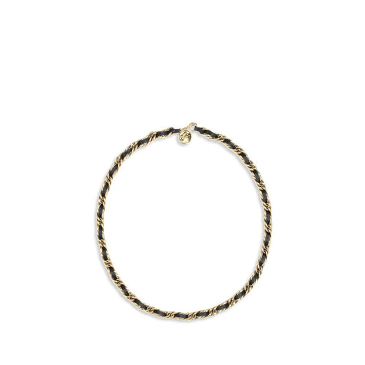 Leather and chain Belt