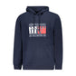 Blue Cotton Men Sweater