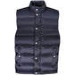 Blue Nylon Men Jacket