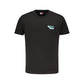Black Cotton Men T-Shirt