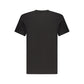 Black Cotton Men T-Shirt