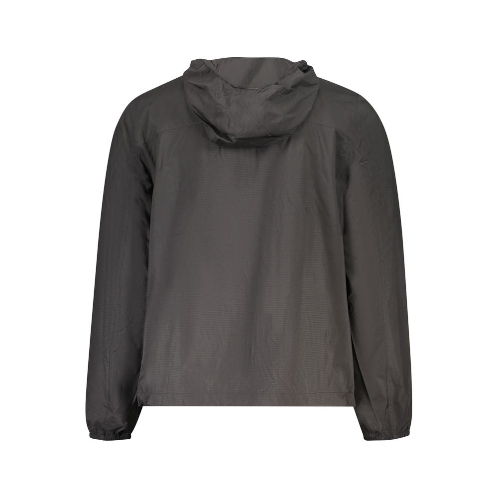 Black Polyamide Men's Jacket