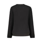 Black Cotton Women Sweater