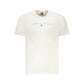 White Cotton Men T-Shirt