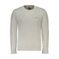 Gray Cotton Men Sweater