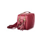 Purple Leather Women Handbag