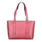 Purple Leather Women Handbag
