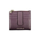 Purple Leather Women Wallet