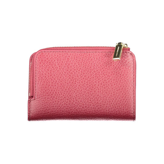 Purple Leather Women Wallet