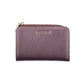 Purple Leather Women Wallet