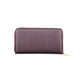Purple Leather Women Wallet