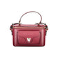 Purple Leather Women Handbag
