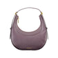 Purple Leather Women Handbag