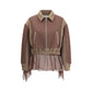 Zippered paneled Jacket