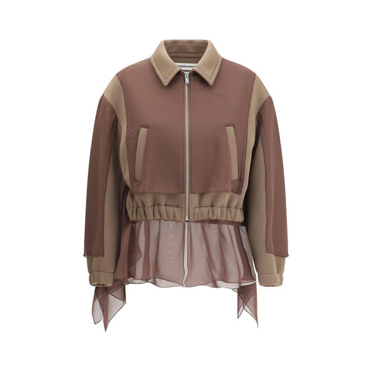 Zippered paneled Jacket
