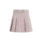 Crystal Belted Miniskirt