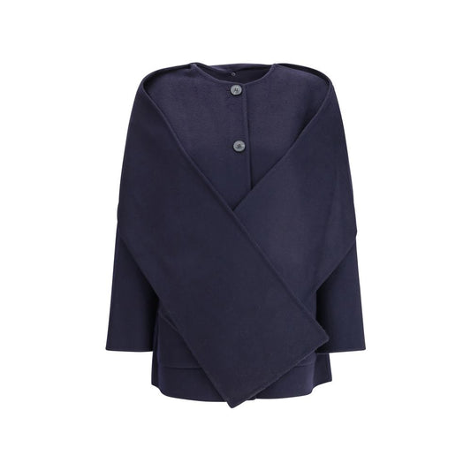 Blue Wool Coat