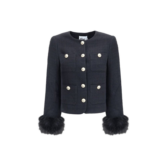 Fur cuffed Jacket