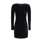 Short velvet Dress