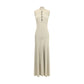 Lurex knit long Dress