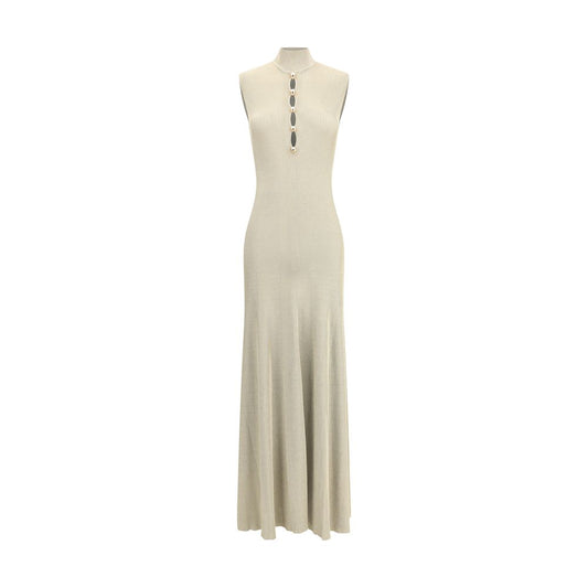 Lurex knit long Dress