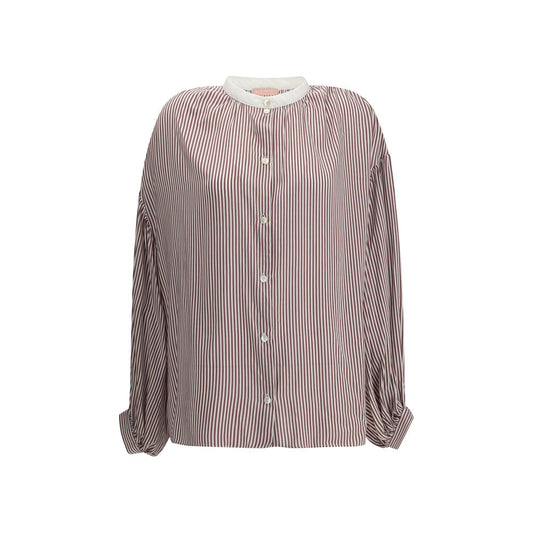 Striped Shirt with wide sleeves