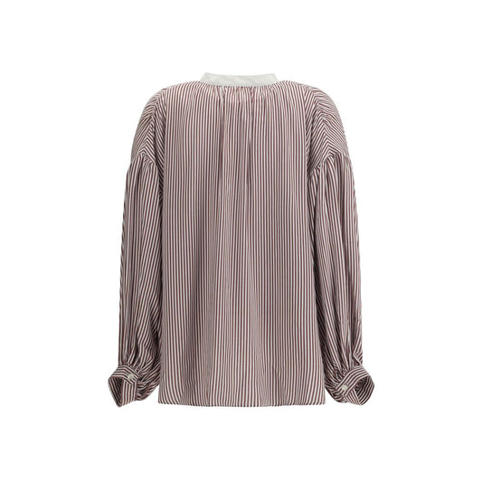 Striped Shirt with wide sleeves