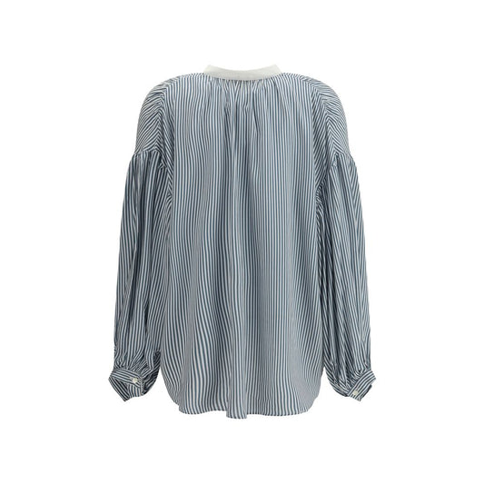 Striped Shirt with wide sleeves