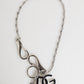 Silver DG Logo Key Holder Keychain Bag Charm Keyring