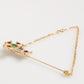 Lapel Pin Cross Logo Gold Chain Mens Accessories Brooch