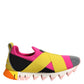 Multicolor Neoprene Elastic Ibiza Sneakers Shoes