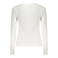 White Cotton Women T-Shirt