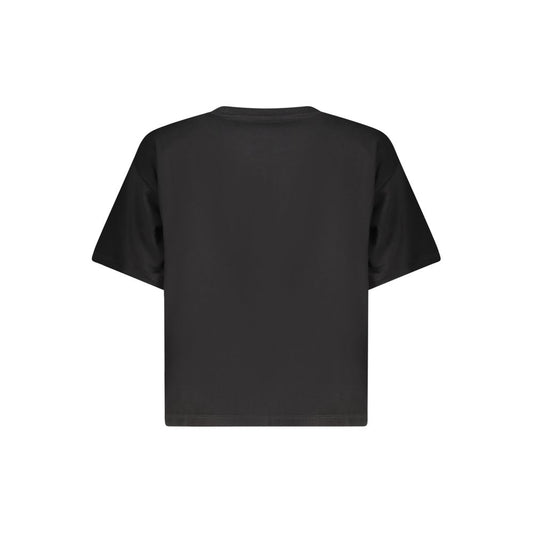 Black Cotton Women Top
