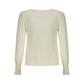 White Viscose Women Sweater