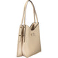 Beige Polyethylene Women Handbag