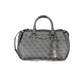 Black Polyethylene Women Handbag