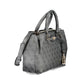Black Polyethylene Women Handbag