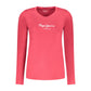 Red Cotton Women T-Shirt